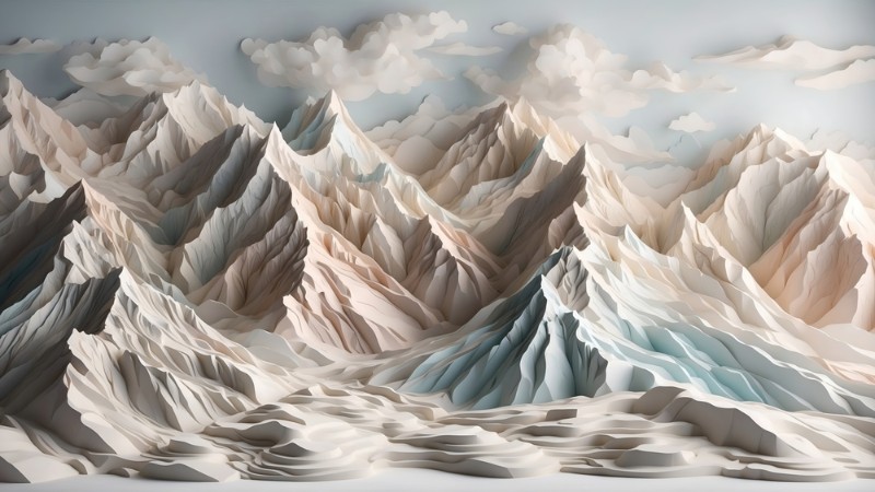 3D Фотообои 3D Фотообои «ЗD Mountains AG-DMT-003»